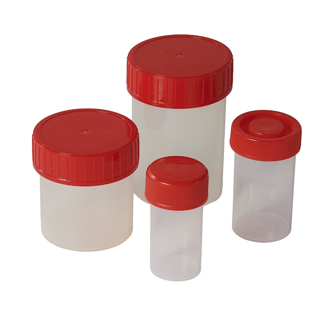 Sample container sterile PP 40 ml
